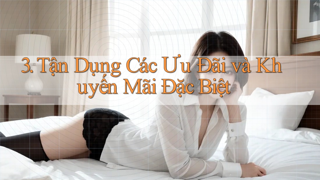 3. Tận Dụng Các Ưu Đãi và Khuyến Mãi Đặc Biệt 3. Tận Dụng Các Ưu Đãi và Khuyến Mãi Đặc Biệt