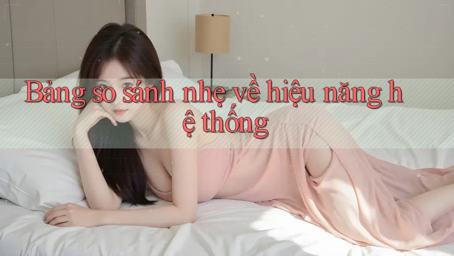 Bảng so sánh nhẹ về hiệu năng hệ thống Bảng so sánh nhẹ về hiệu năng hệ thống