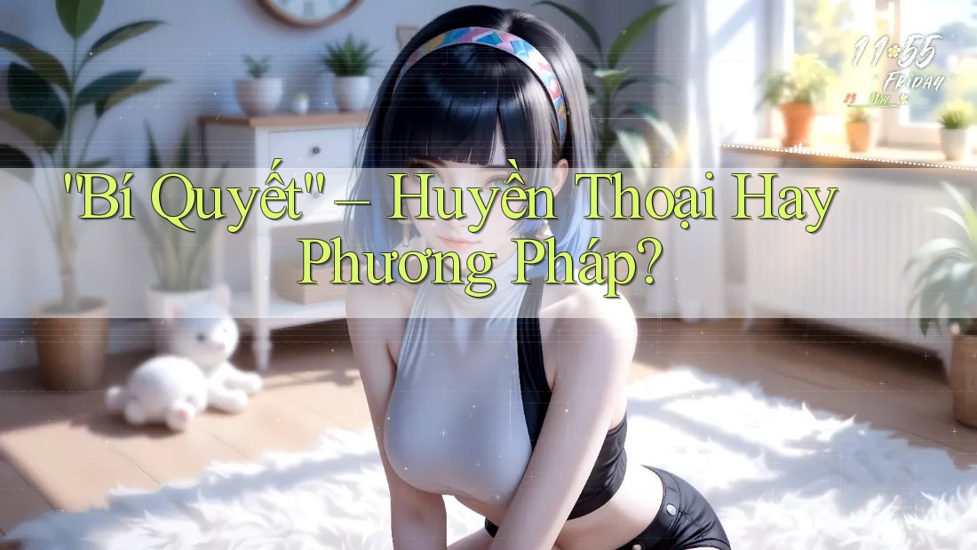 “Bí Quyết” – Huyền Thoại Hay Phương Pháp? “Bí Quyết” – Huyền Thoại Hay Phương Pháp?