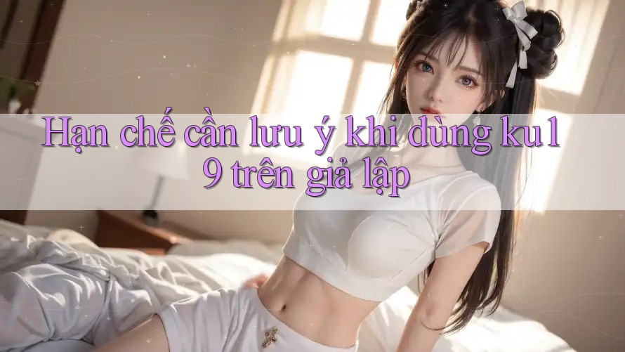 Hạn chế cần lưu ý khi dùng ku19 trên giả lập