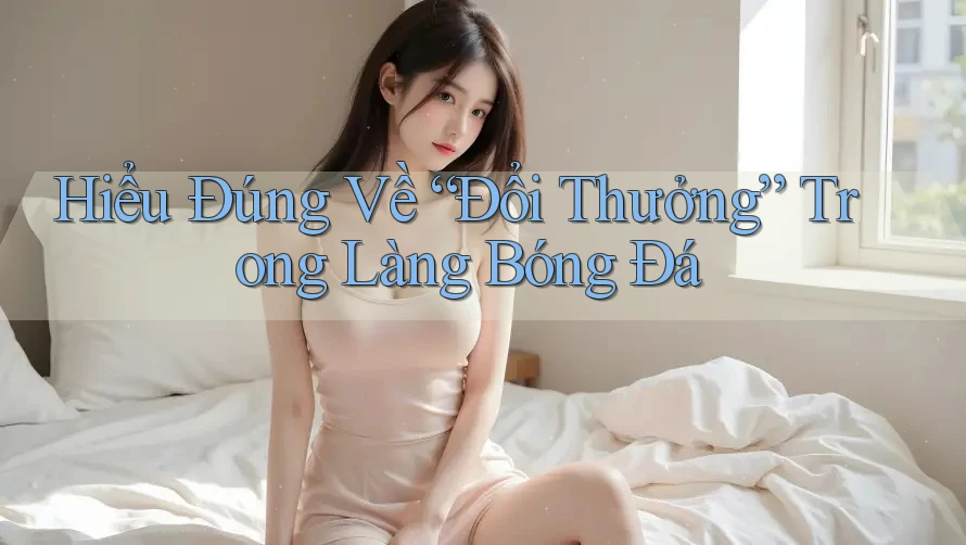 Hiểu Đúng Về “Đổi Thưởng” Trong Làng Bóng Đá Hiểu Đúng Về “Đổi Thưởng” Trong Làng Bóng Đá