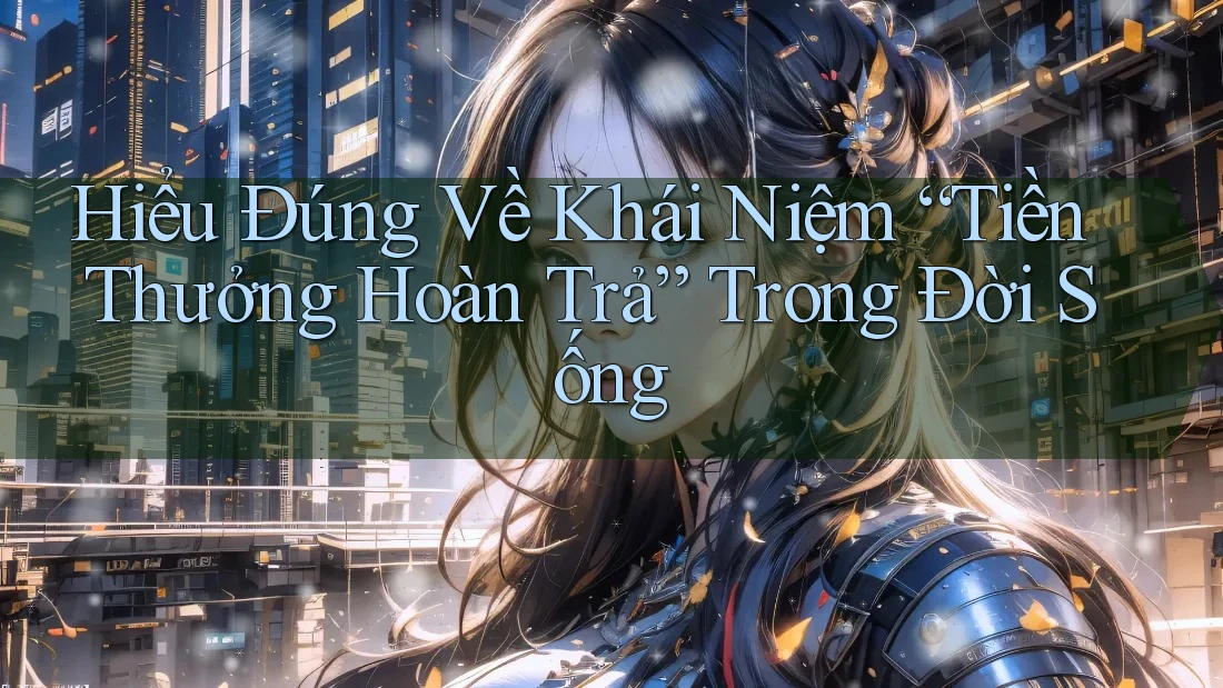 Hiểu Đúng Về Khái Niệm “Tiền Thưởng Hoàn Trả” Trong Đời Sống Hiểu Đúng Về Khái Niệm “Tiền Thưởng Hoàn Trả” Trong Đời Sống