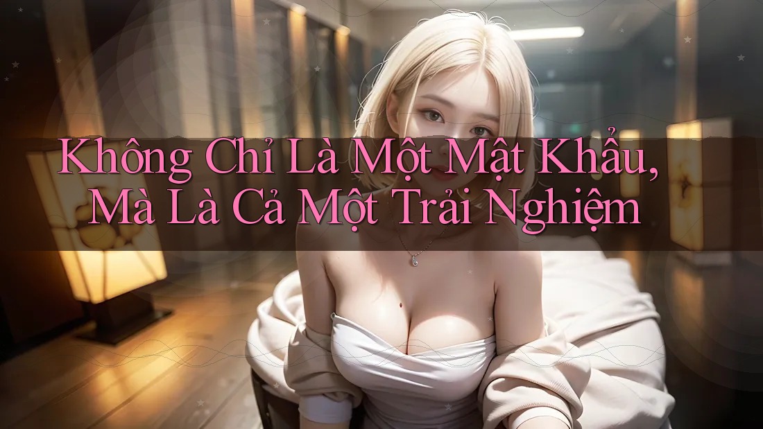 Không Chỉ Là Một Mật Khẩu, Mà Là Cả Một Trải Nghiệm Không Chỉ Là Một Mật Khẩu, Mà Là Cả Một Trải Nghiệm