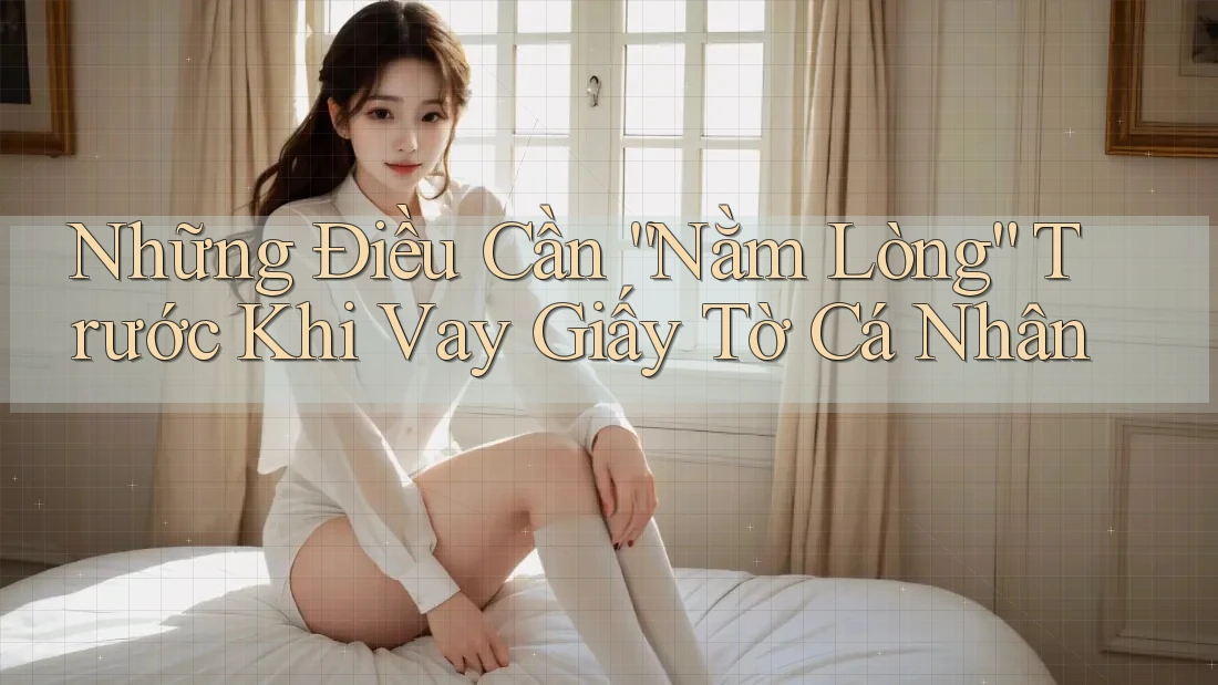 Những Điều Cần “Nằm Lòng” Trước Khi Vay Giấy Tờ Cá Nhân Những Điều Cần “Nằm Lòng” Trước Khi Vay Giấy Tờ Cá Nhân