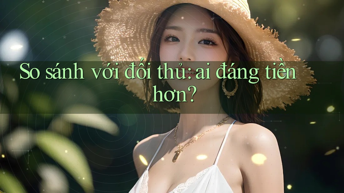 So sánh với đối thủ: ai đáng tiền hơn? So sánh với đối thủ: ai đáng tiền hơn?