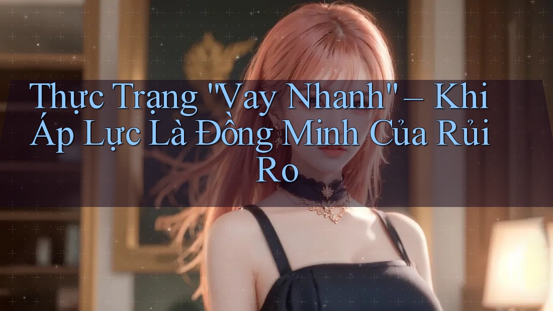Thực Trạng “Vay Nhanh” – Khi Áp Lực Là Đồng Minh Của Rủi Ro Thực Trạng “Vay Nhanh” – Khi Áp Lực Là Đồng Minh Của Rủi Ro