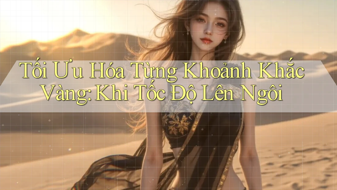 Tối Ưu Hóa Từng Khoảnh Khắc Vàng: Khi Tốc Độ Lên Ngôi